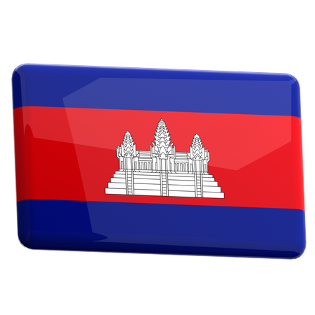 Cambodge  3D Icon