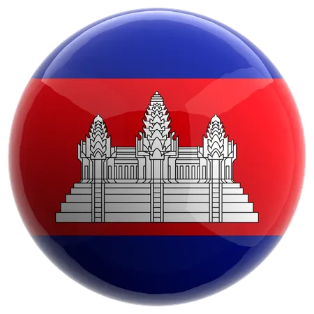 Cambodge  3D Icon