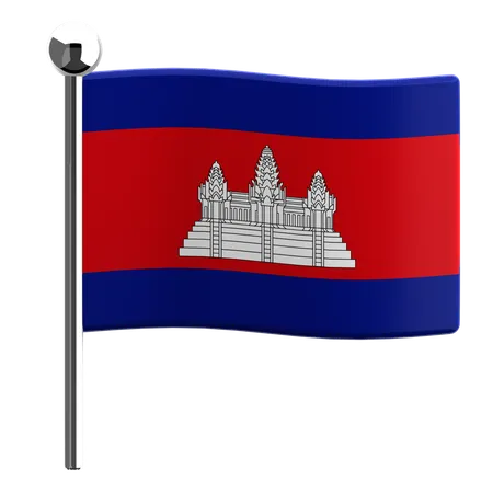 Cambodge  3D Icon