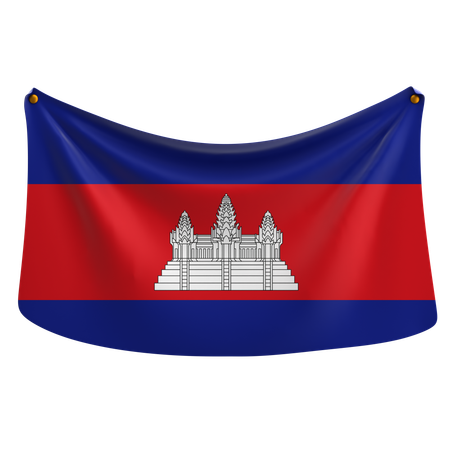 Cambodge  3D Icon