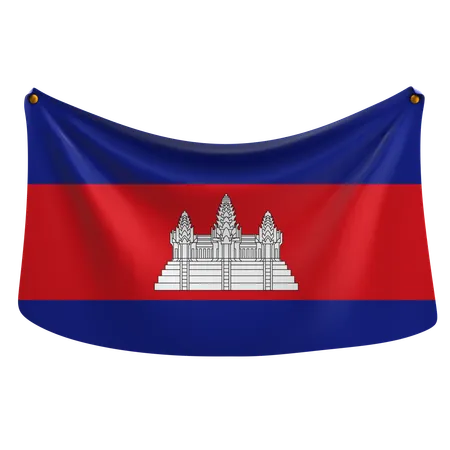 Cambodge  3D Icon