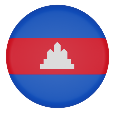 Cambodge  3D Icon