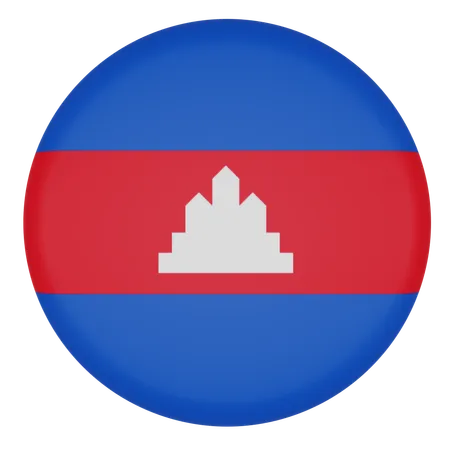 Cambodge  3D Icon