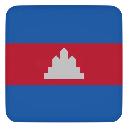 Cambodge  3D Icon