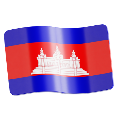 Cambodia  3D Icon