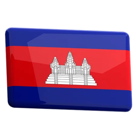 Camboja  3D Icon