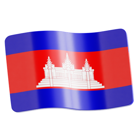 Camboja  3D Icon