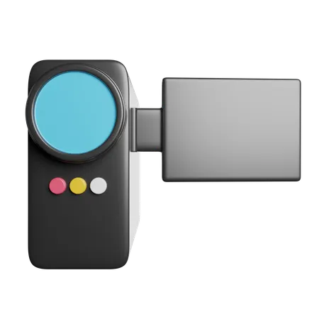 Camcorder Video Movie 3D Icon