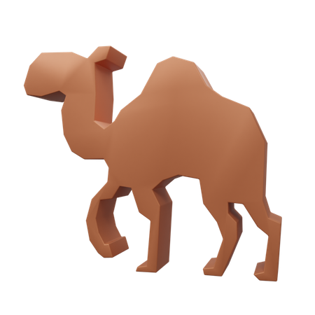 Camel  3D Icon