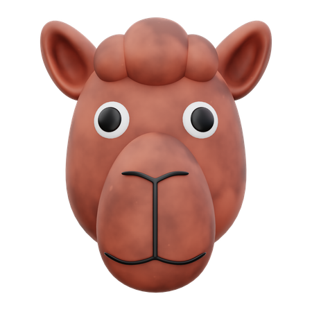 Camel Head  3D Icon