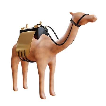 Camello arabe  3D Illustration
