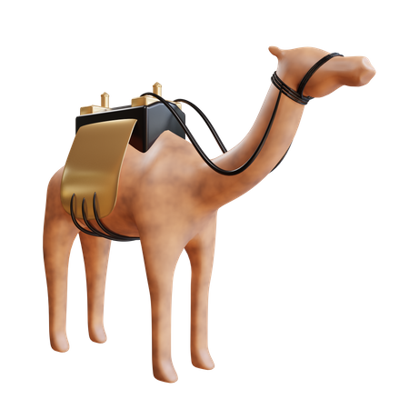 Camelo árabe  3D Icon