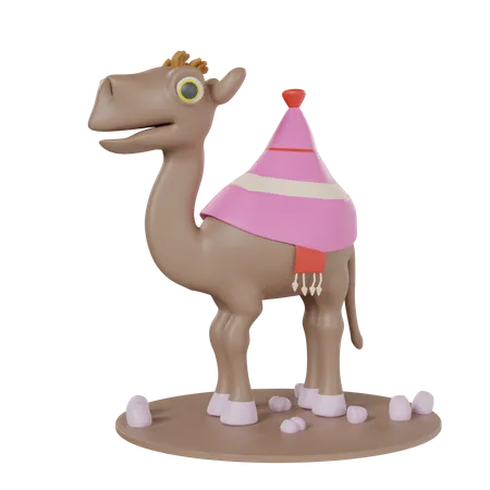 Camelo do deserto  3D Icon