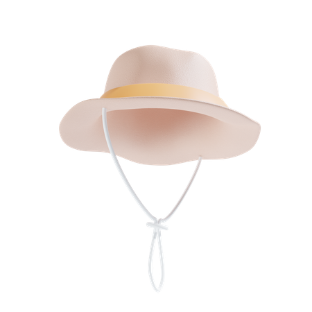 Cameo Hat  3D Icon