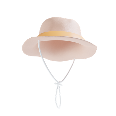 Cameo Hat  3D Icon
