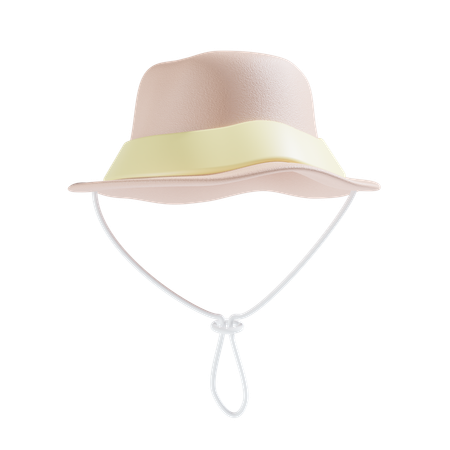 Cameo Hat  3D Icon