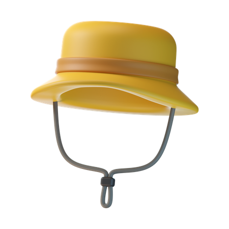 Sombrero de camafeo  3D Icon