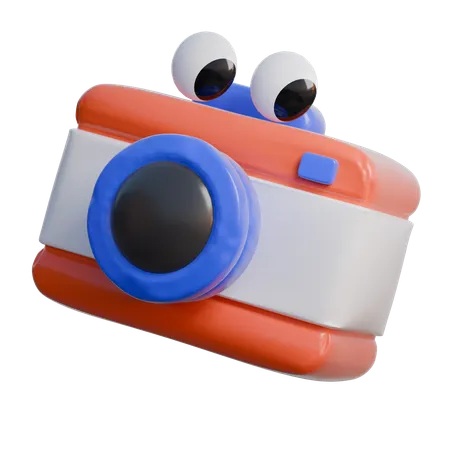 Camera 3 D Travel And Vacation Icon 3D Icon