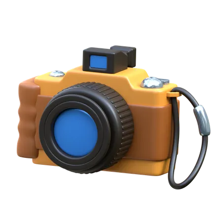 Camera 3 D Archeology Icon 3D Icon