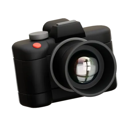 3 D Illustration Of Camera Dslr 3D Icon
