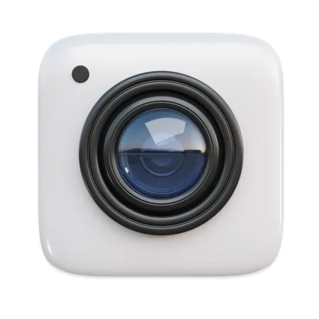 Camera 3 D Icon Which Can Be Used For Various Purposes Such As Websites Mobile Apps Presentation And Others 3D Icon