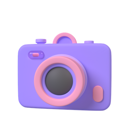 カメラ  3D Icon