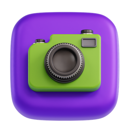 Câmera  3D Icon