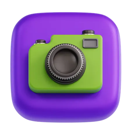 Caméra  3D Icon