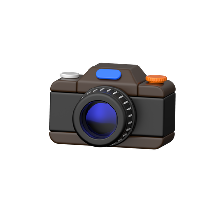 카메라  3D Icon