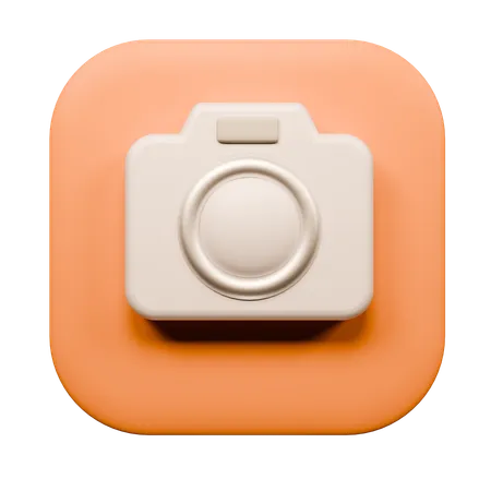 카메라  3D Icon