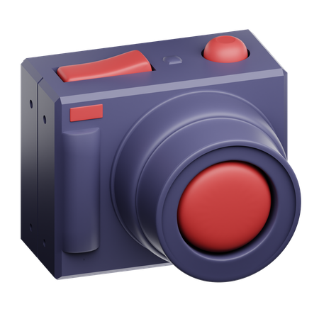 카메라  3D Icon