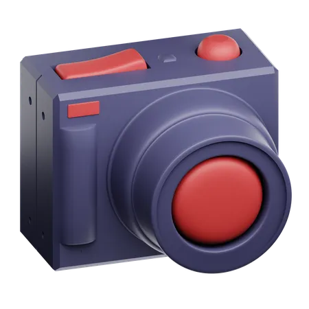 카메라  3D Icon