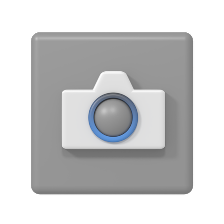 카메라  3D Icon