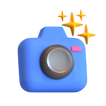 카메라  3D Icon