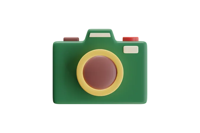 カメラ  3D Icon