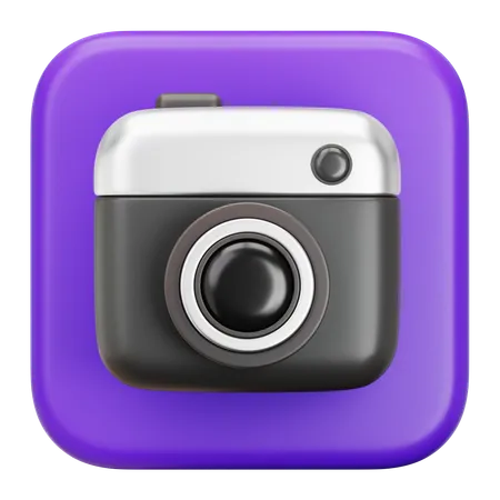 Câmera  3D Icon