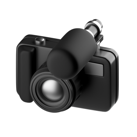 Câmera  3D Icon