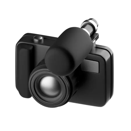 Câmera  3D Icon