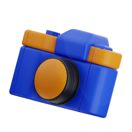 카메라  3D Icon