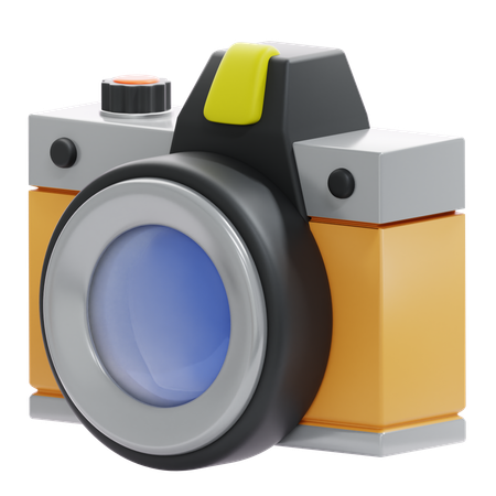 Caméra  3D Icon