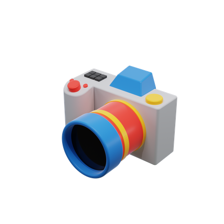 Caméra  3D Icon