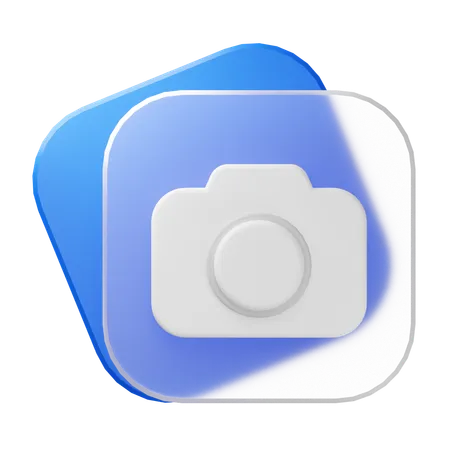 Câmera  3D Icon