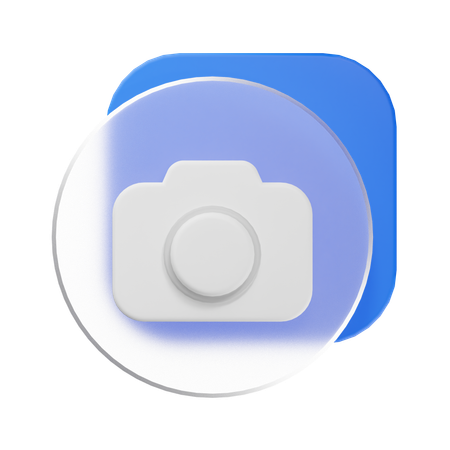 Câmera  3D Icon