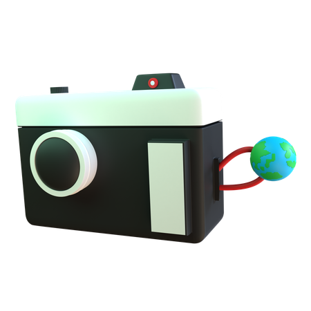 Câmera  3D Icon