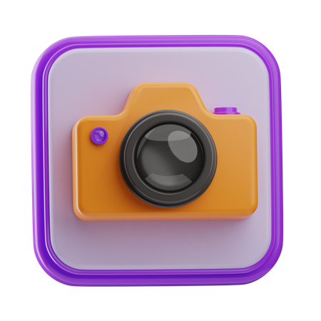 Caméra  3D Icon