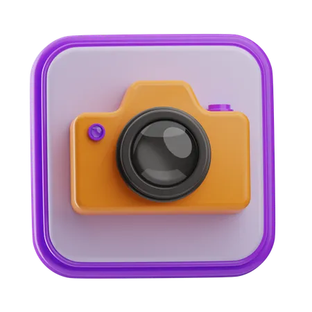 Caméra  3D Icon