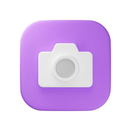 Caméra  3D Icon