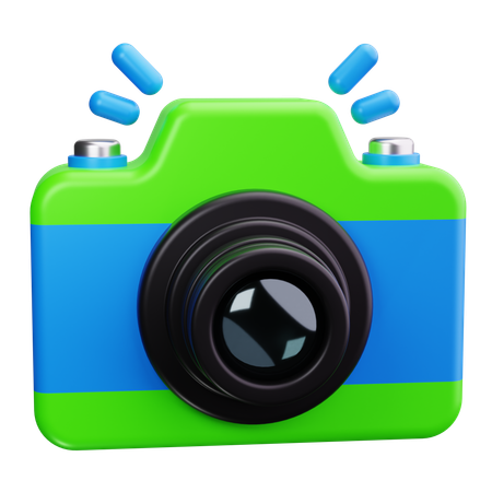 Câmera  3D Icon