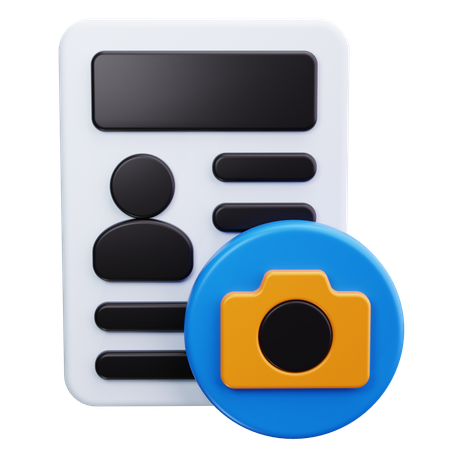 Câmera  3D Icon