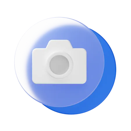 カメラ  3D Icon